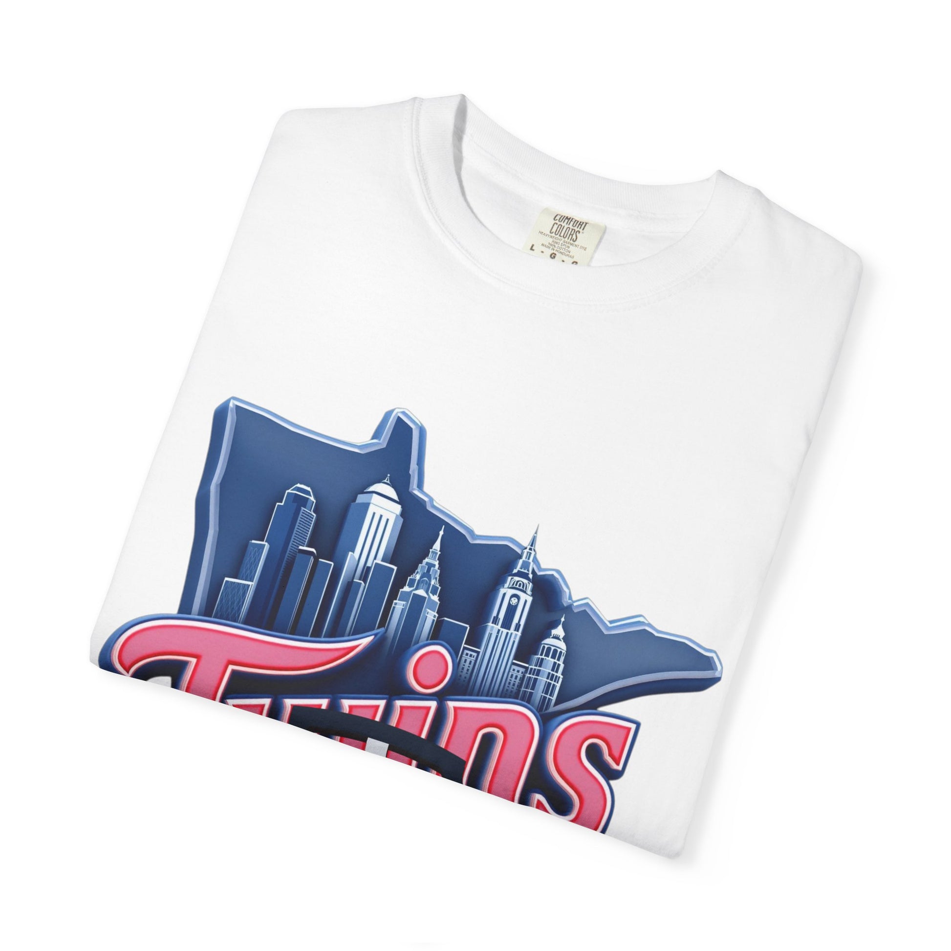 Twin City Unisex T-Shirt, Sporty Tee for Fans, Garment-Dyed Shirt, Perfect for Game Day, Show Your Team Spirit!