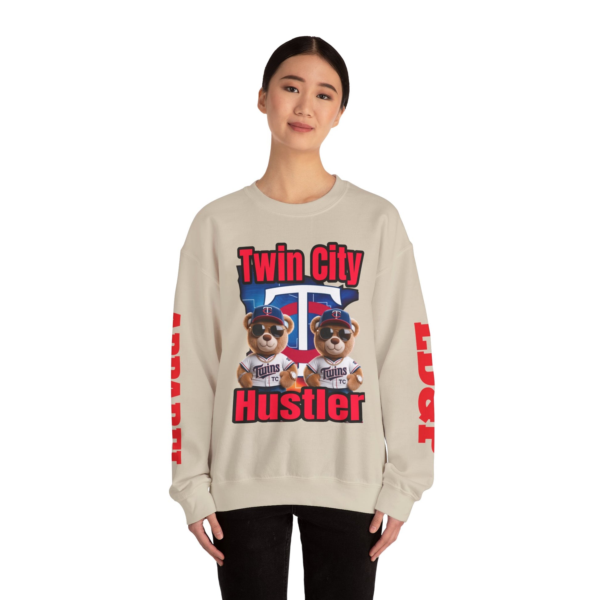 Crewneck Sweatshirt Twin City Hustler LD&P Apparel Design