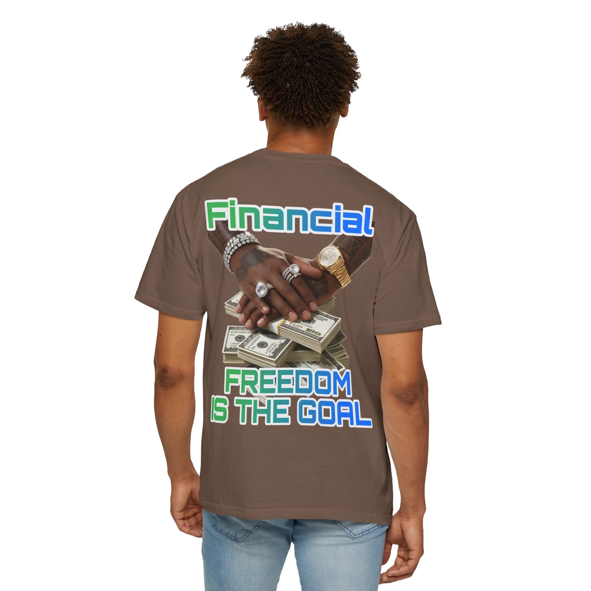 Financial Freedom Unisex T-shirt - 'Financial Freedom is The Goal' Design