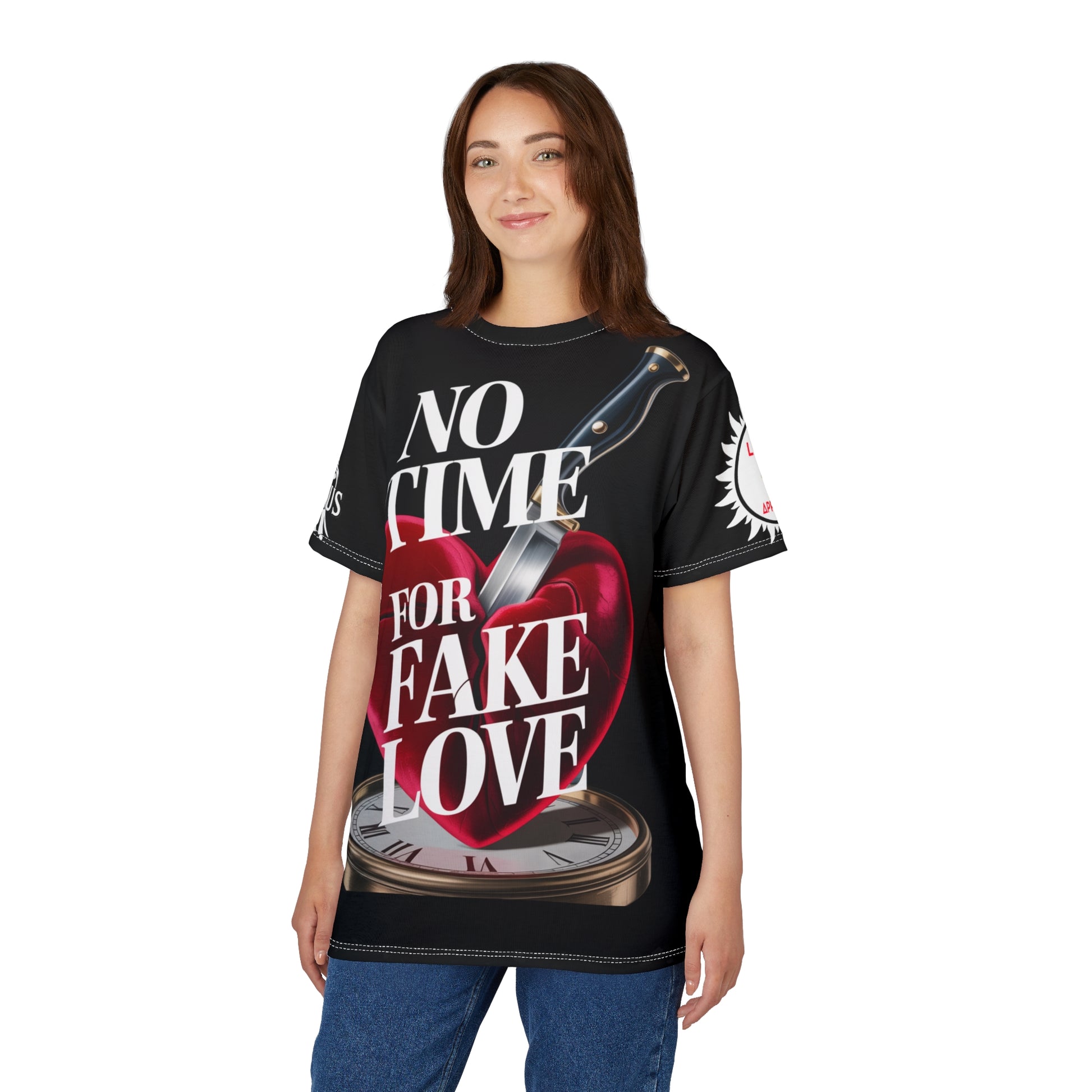 Fake Love Unisex Tee - Lux Domini and Phosphorus LD&P Apparel Design