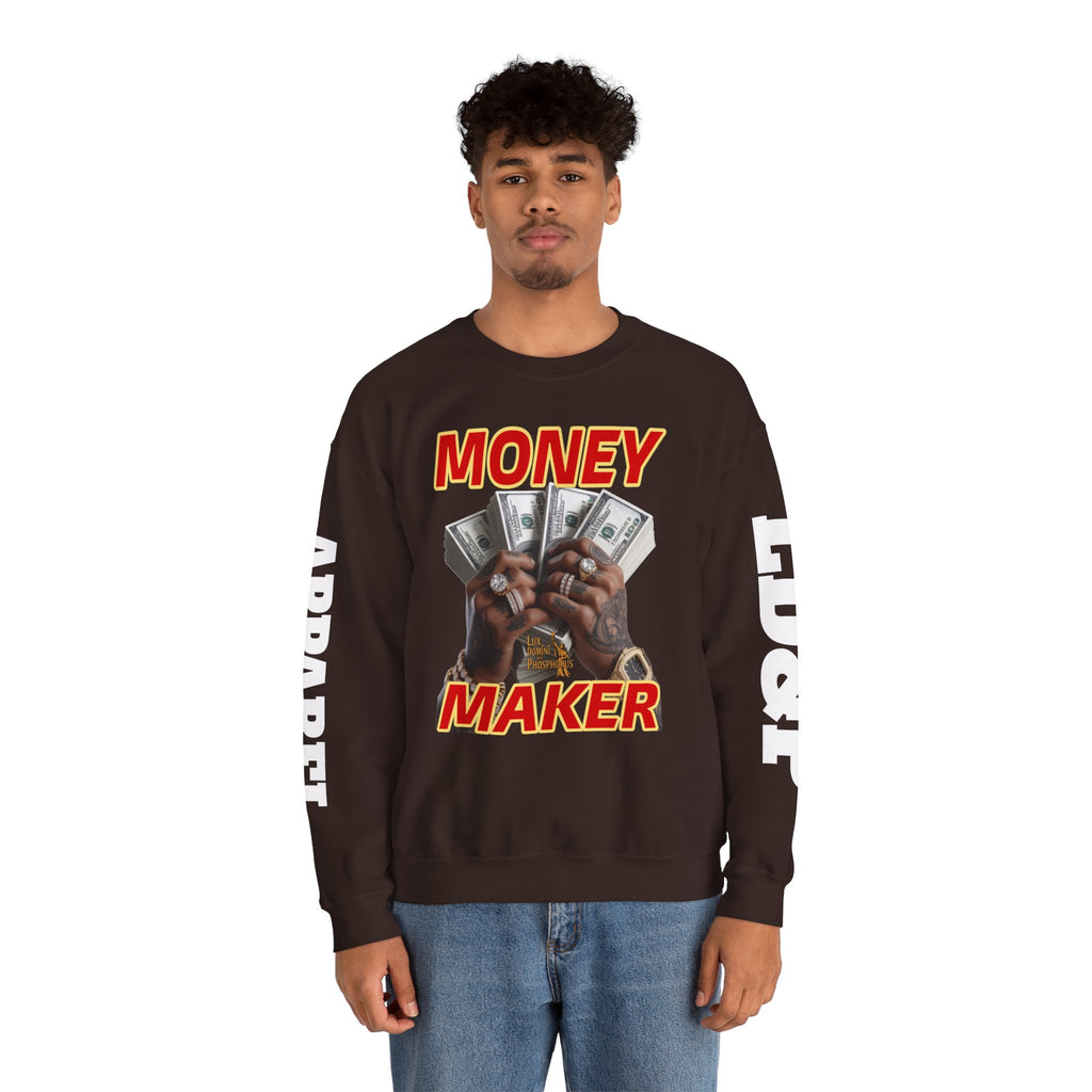 Money Maker Unisex Sweatshirt - LD&P APPAREL Design