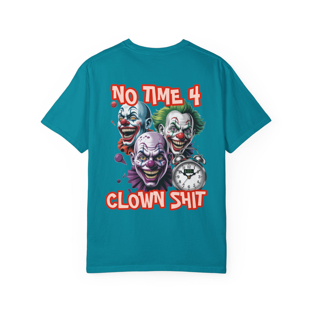 Garment-Dyed T-shirt - Born Hustler Design