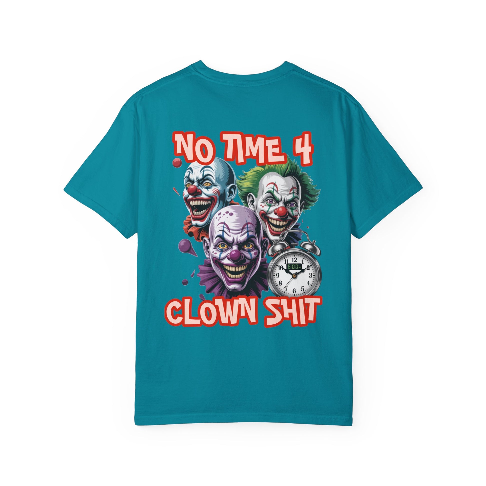 Garment-Dyed T-shirt - Born Hustler Design