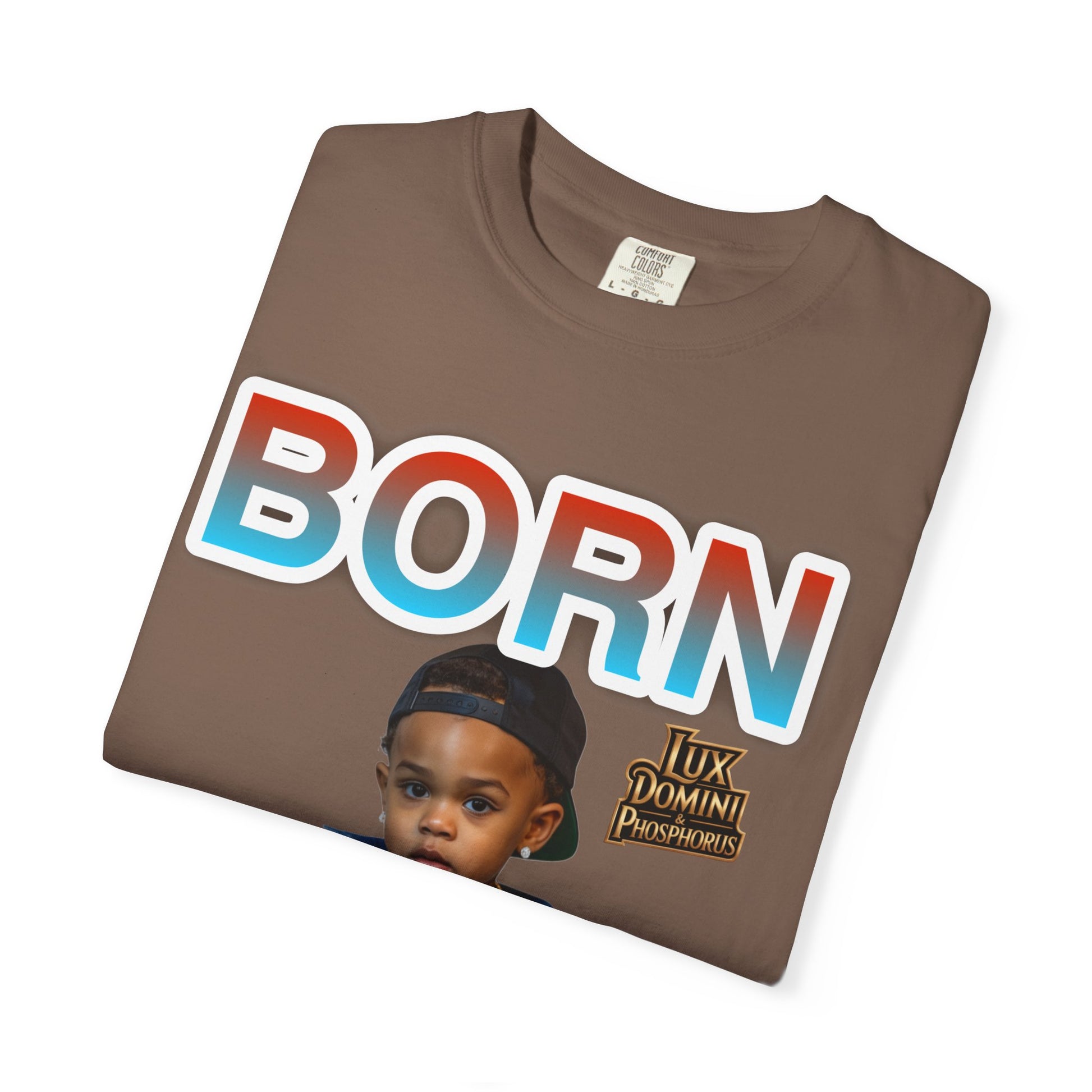 Garment-Dyed T-shirt BORN HUSTLER LD&P APPAREL