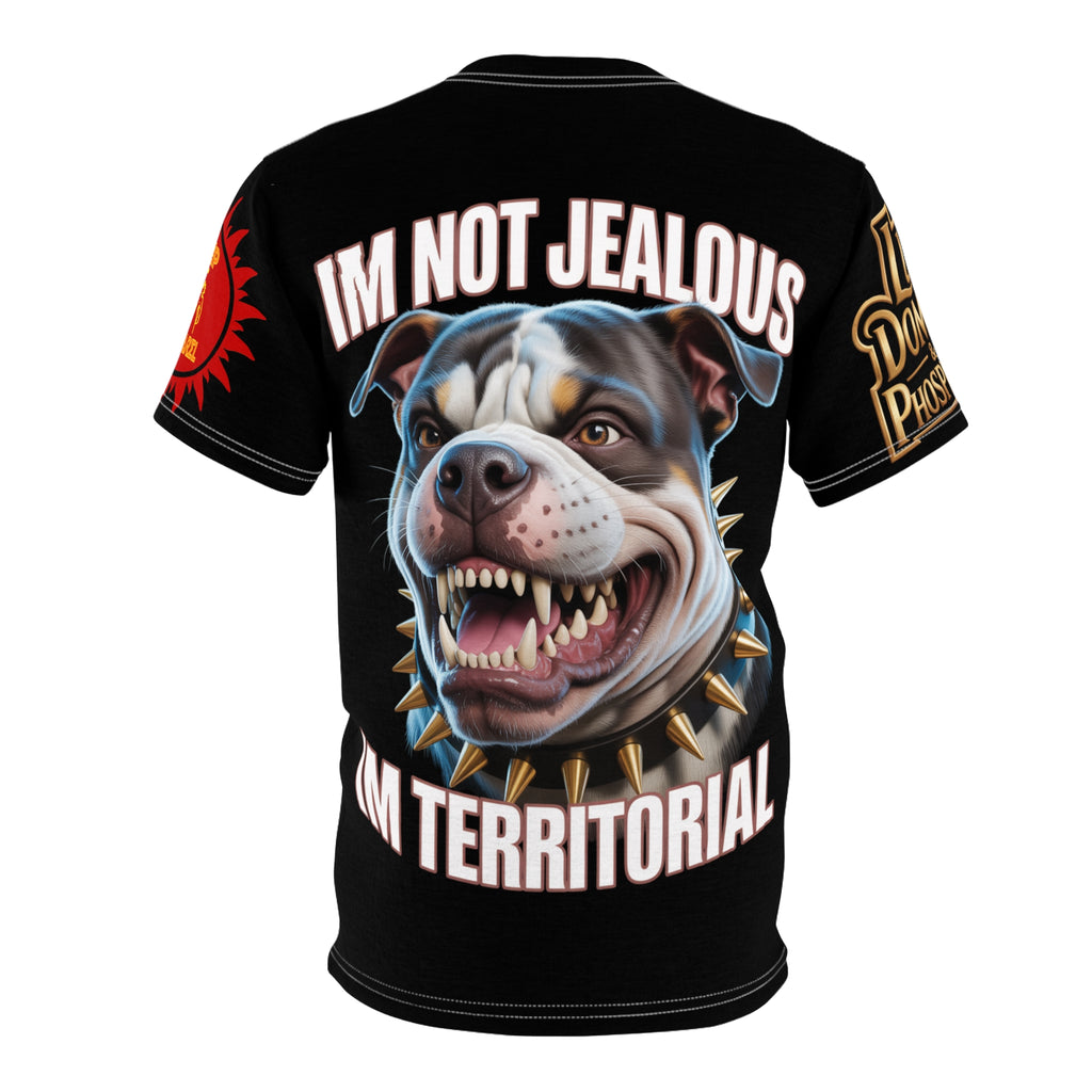 T-Shirt - 'Im not jealous' Unisex Cut & Sew Tee