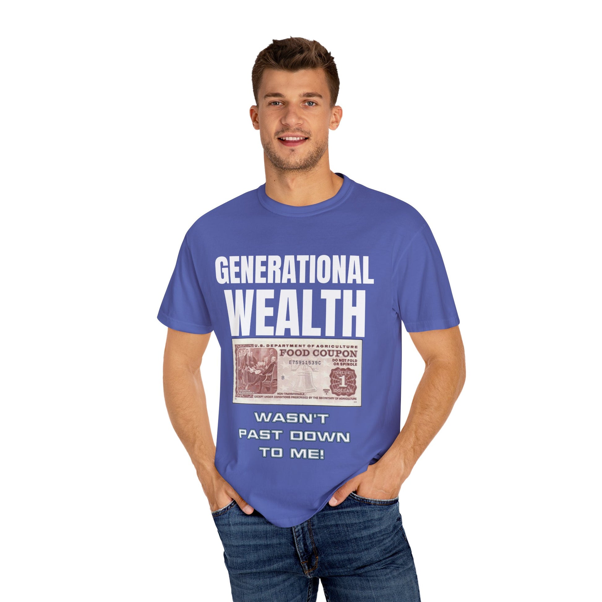 Garment-Dyed T-shirt Generational Wealth Tee