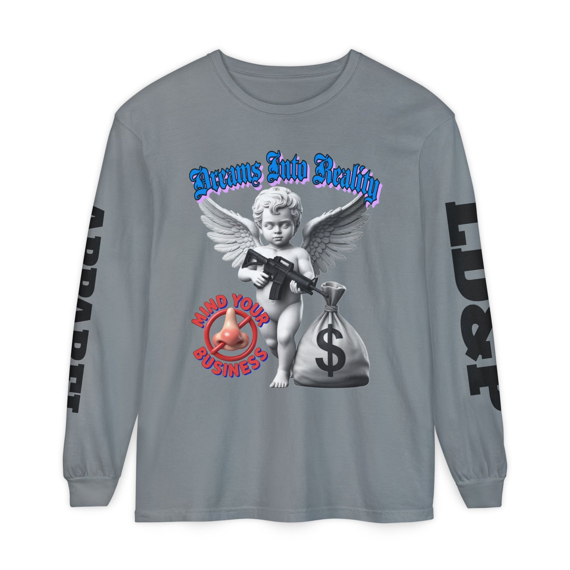 Garment-Dyed Long Sleeve T-Shirt Dreams Into Reality