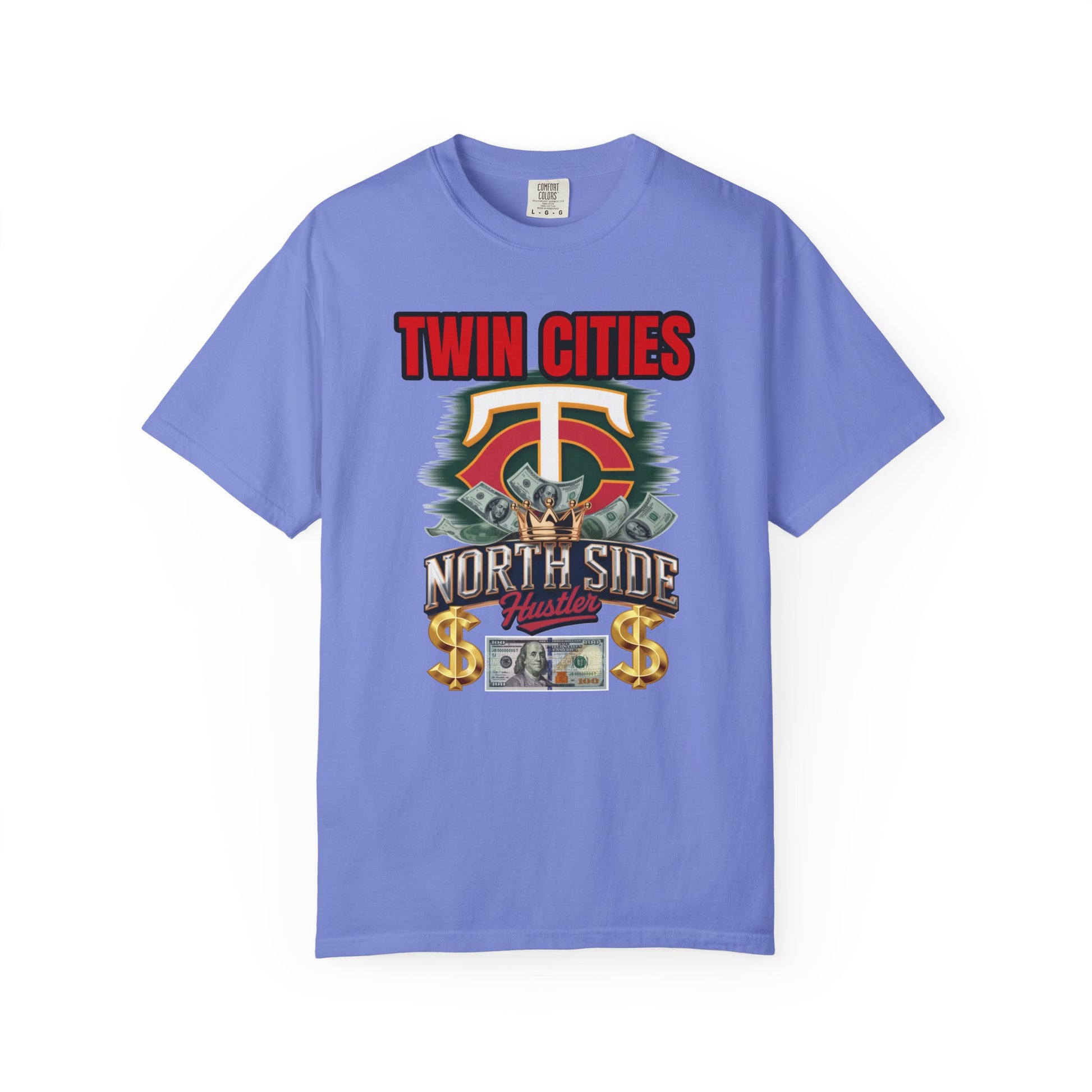 Garment-Dyed T-shirt - TC Northside HUSTLER