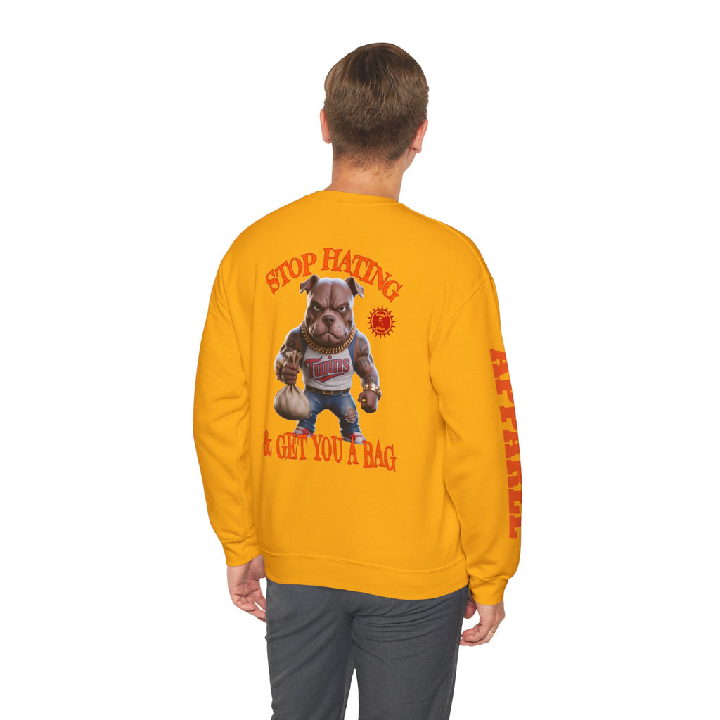 Unisex Sweatshirt Stop Hating LD&P Apparel Design