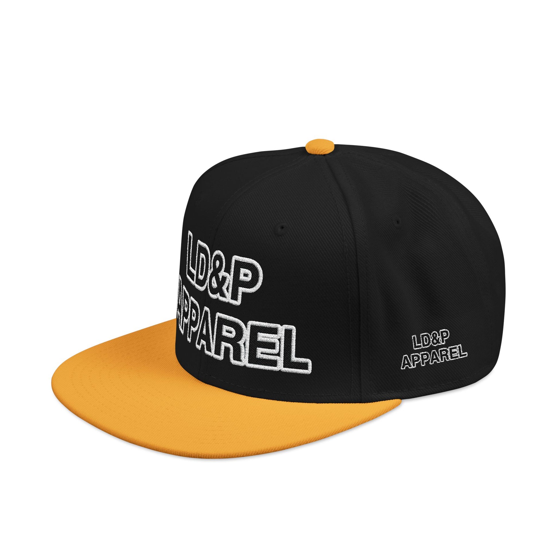 Embroidered Snapback Cap - LD&P Apparel Design