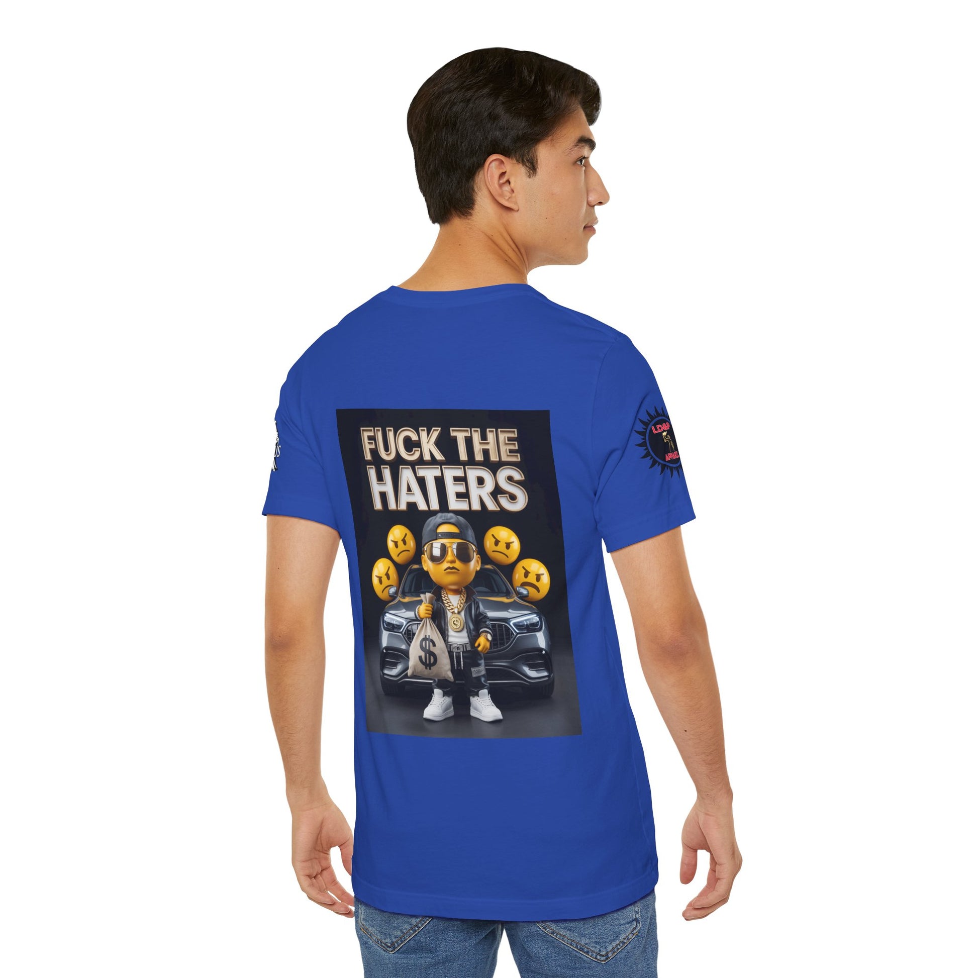 Fuck the Haters Unisex Tee - Bold Graphic Motivational Shirt