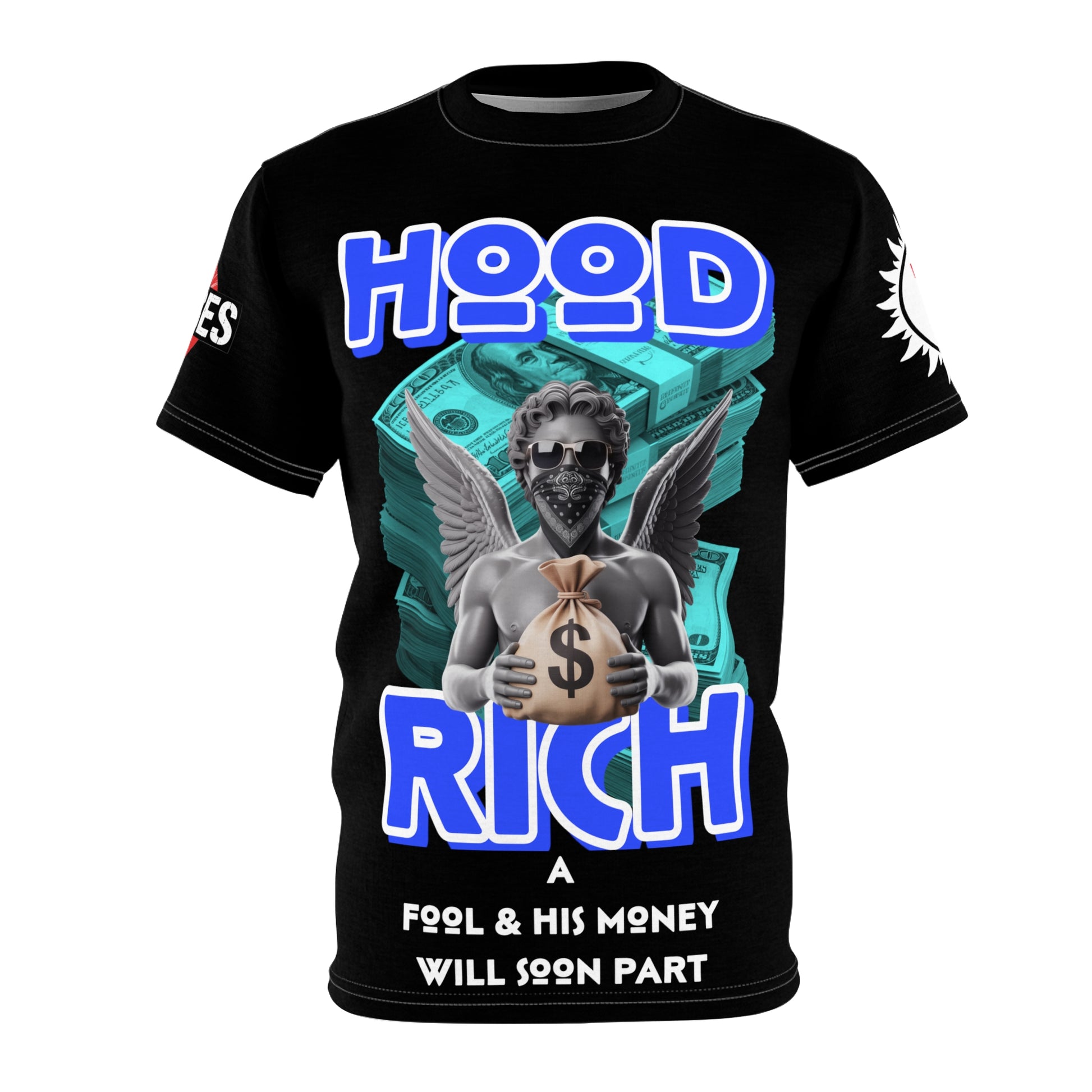 Hood Rich Graphic Tee LD&P APPAREL
