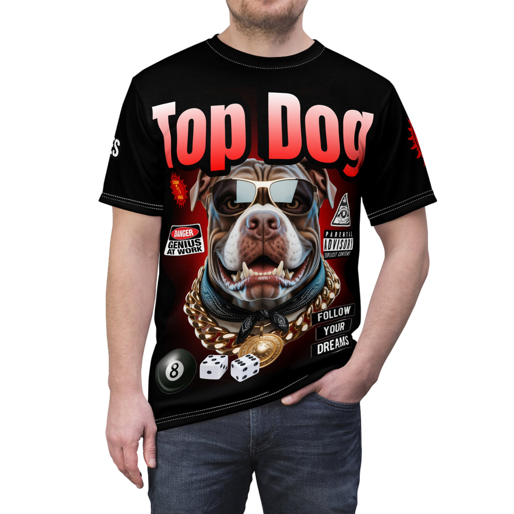 Top Dog LD&P APPAREL GRAPHIC T-Shirt BLACK