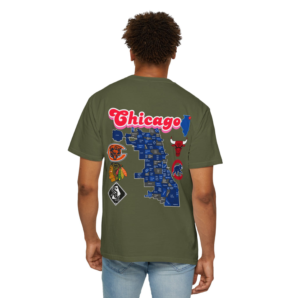 Chicago Unisex T-shirt - Vintage Chicago Design