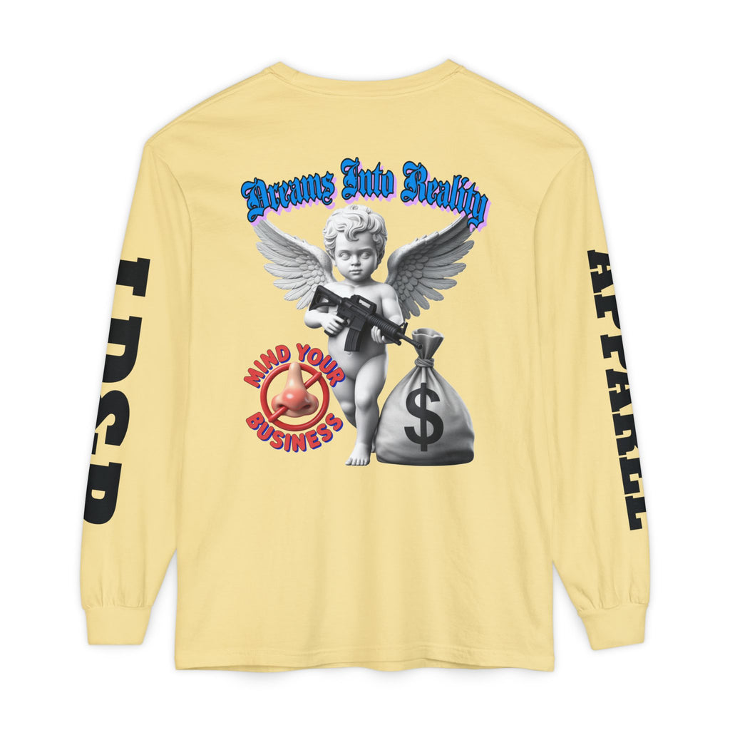 Garment-Dyed Long Sleeve T-Shirt Dreams Into Reality