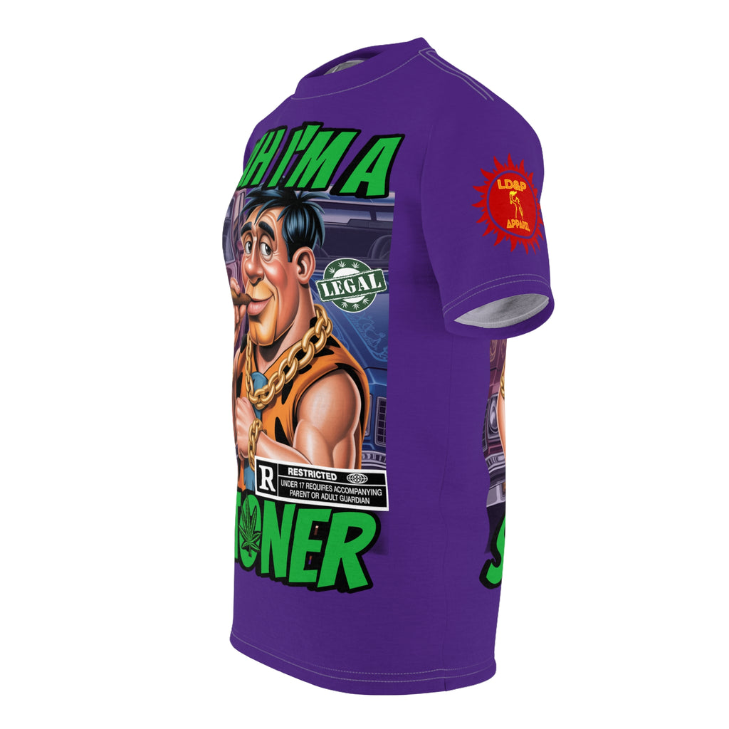 Yeah I'm a Stoner T-Shirt LD&P APPAREL Purple