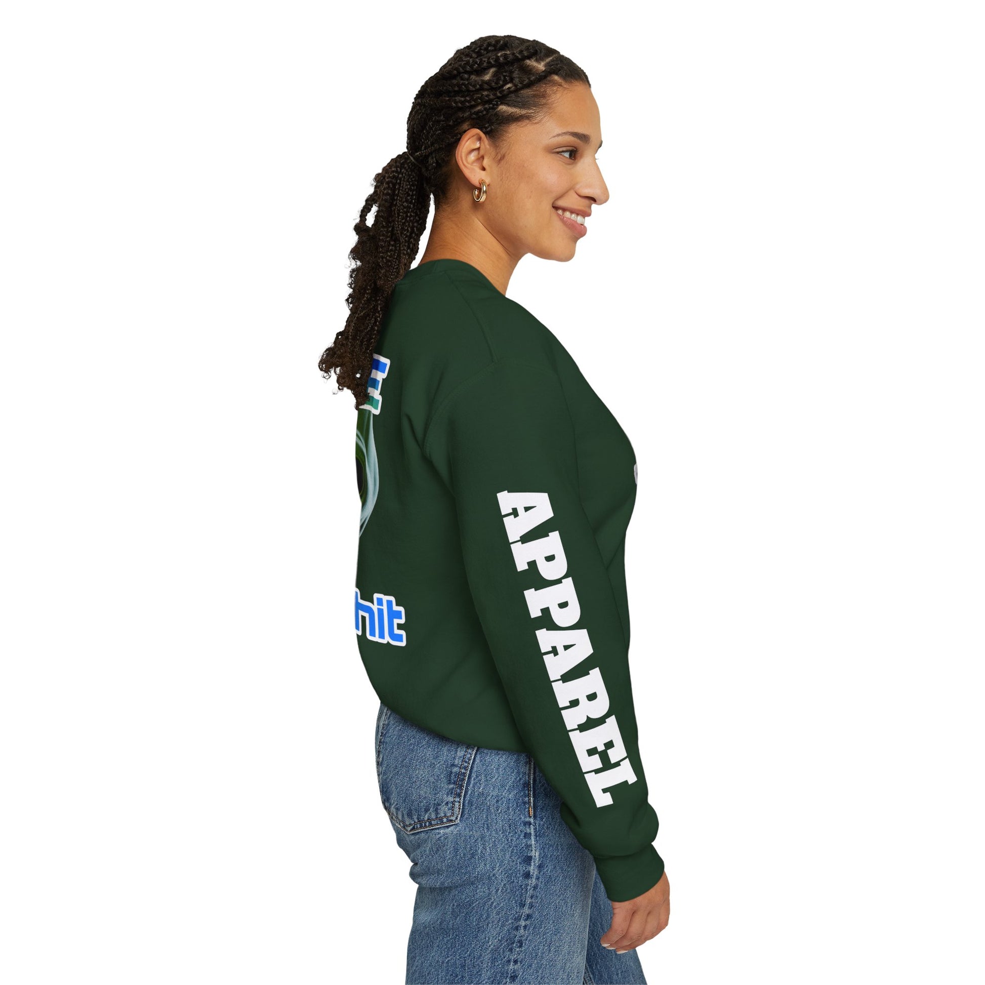 Crewneck Sweatshirt - Smoke That LD&P APPAREL Design