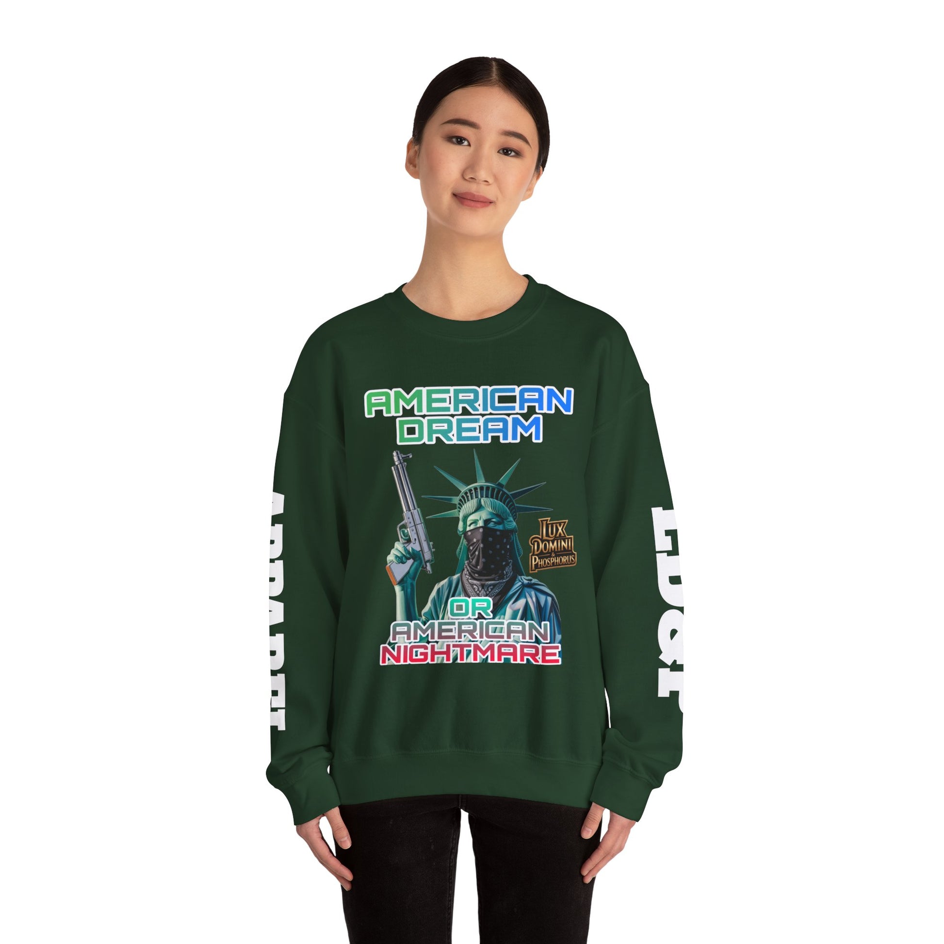 Sweatshirt - American Dream or Nightmare LD&P Apparel Design