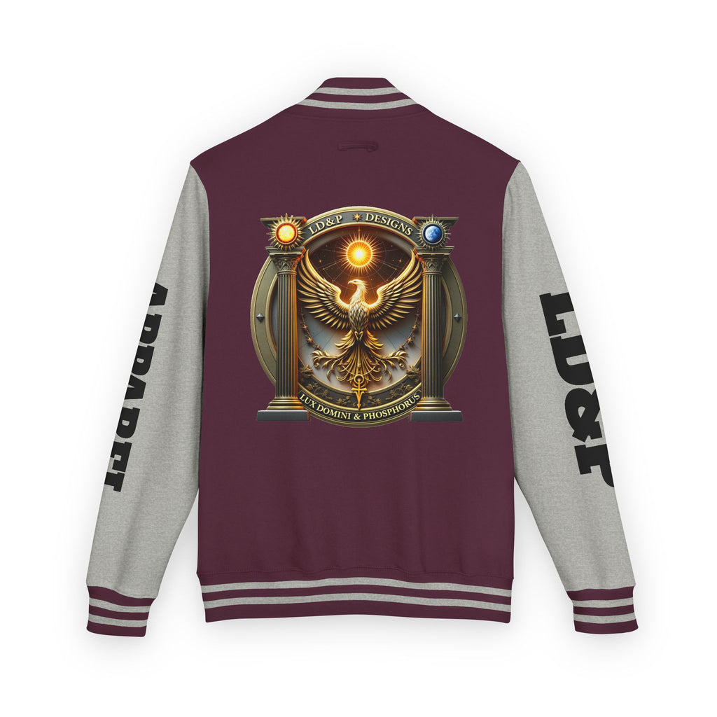 Letterman Jacket LD&P APPAREL Logo Design