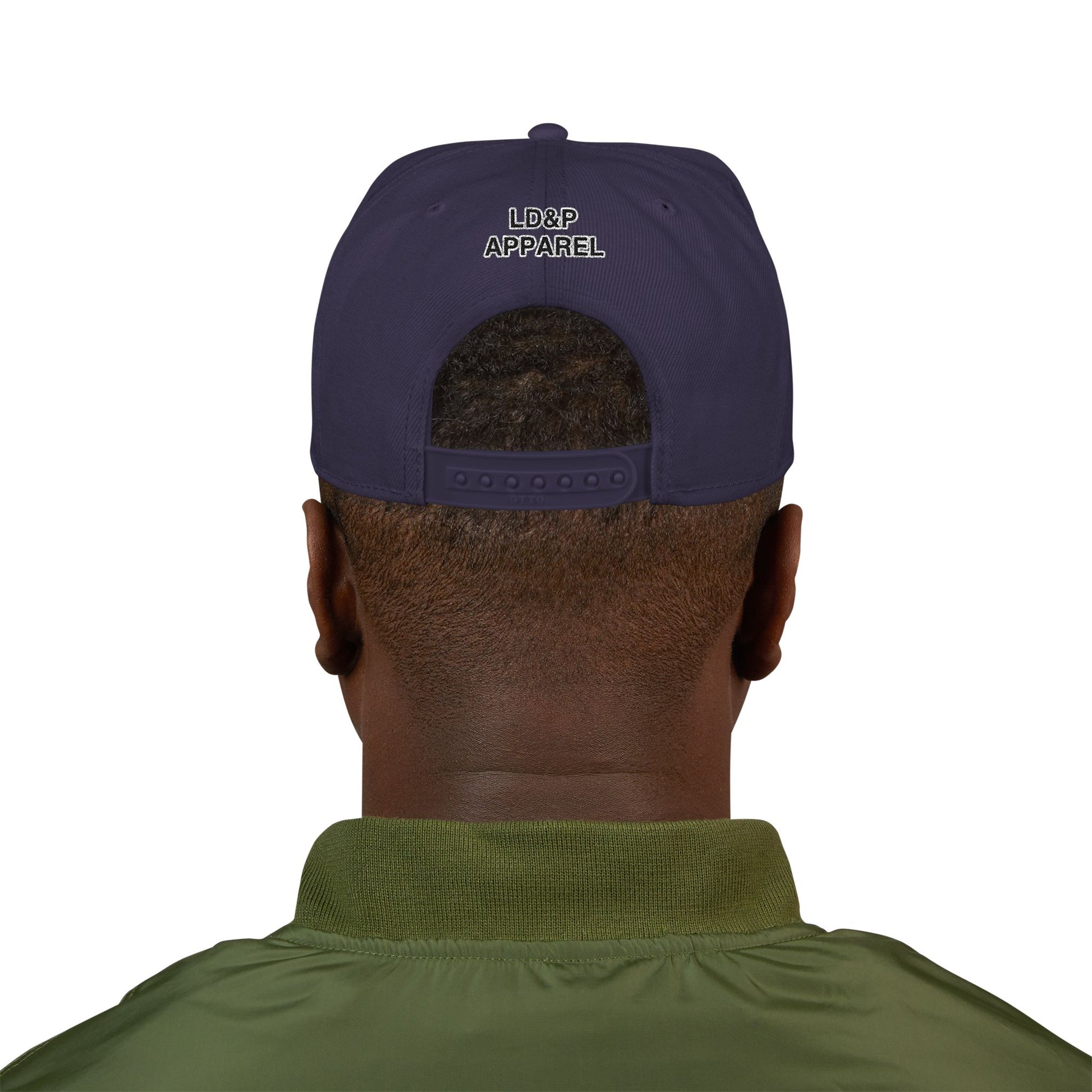 Embroidered Snapback Cap - LD&P Apparel Design 2