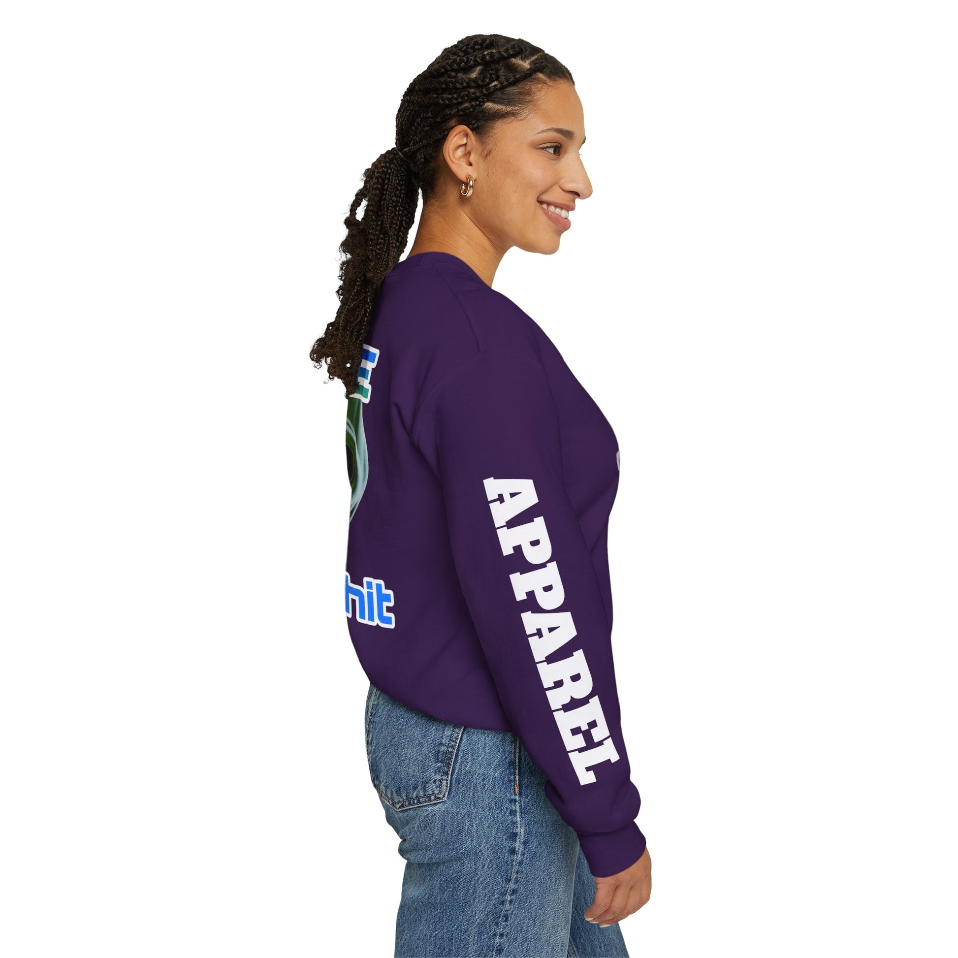 Crewneck Sweatshirt - Smoke That LD&P APPAREL Design