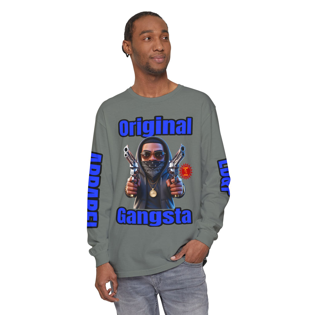 Long Sleeve T-Shirt Original Gangsta LD&amp;P Apparel Design