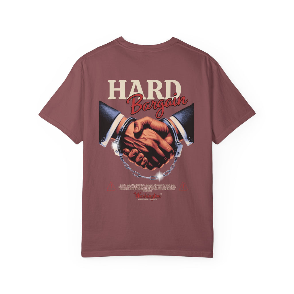 Garment-Dyed T-shirt Hard Bargain Graphic Tee