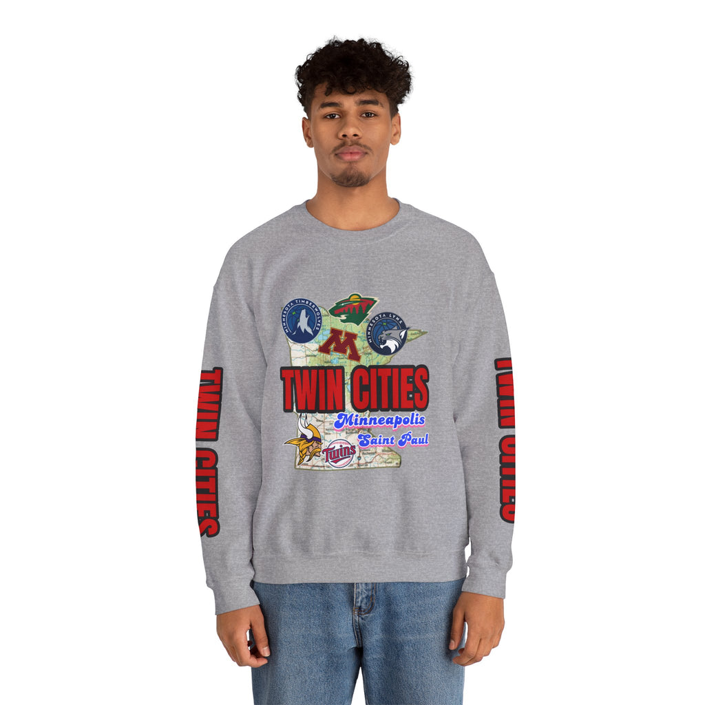Crewneck Sweatshirt TWIN CITIES Urban Design