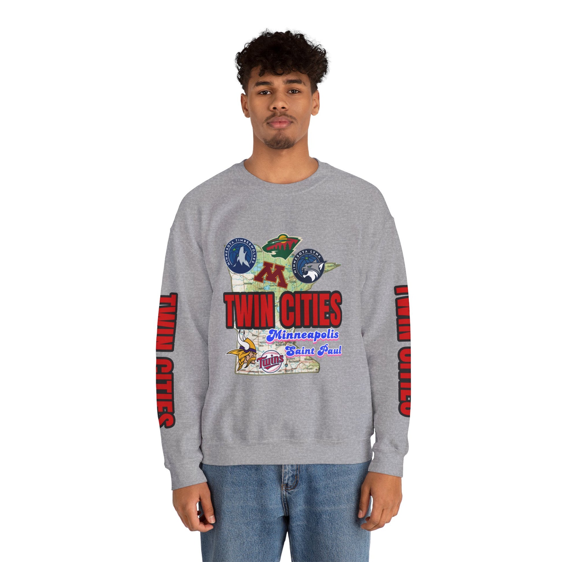 Crewneck Sweatshirt TWIN CITIES Urban Design