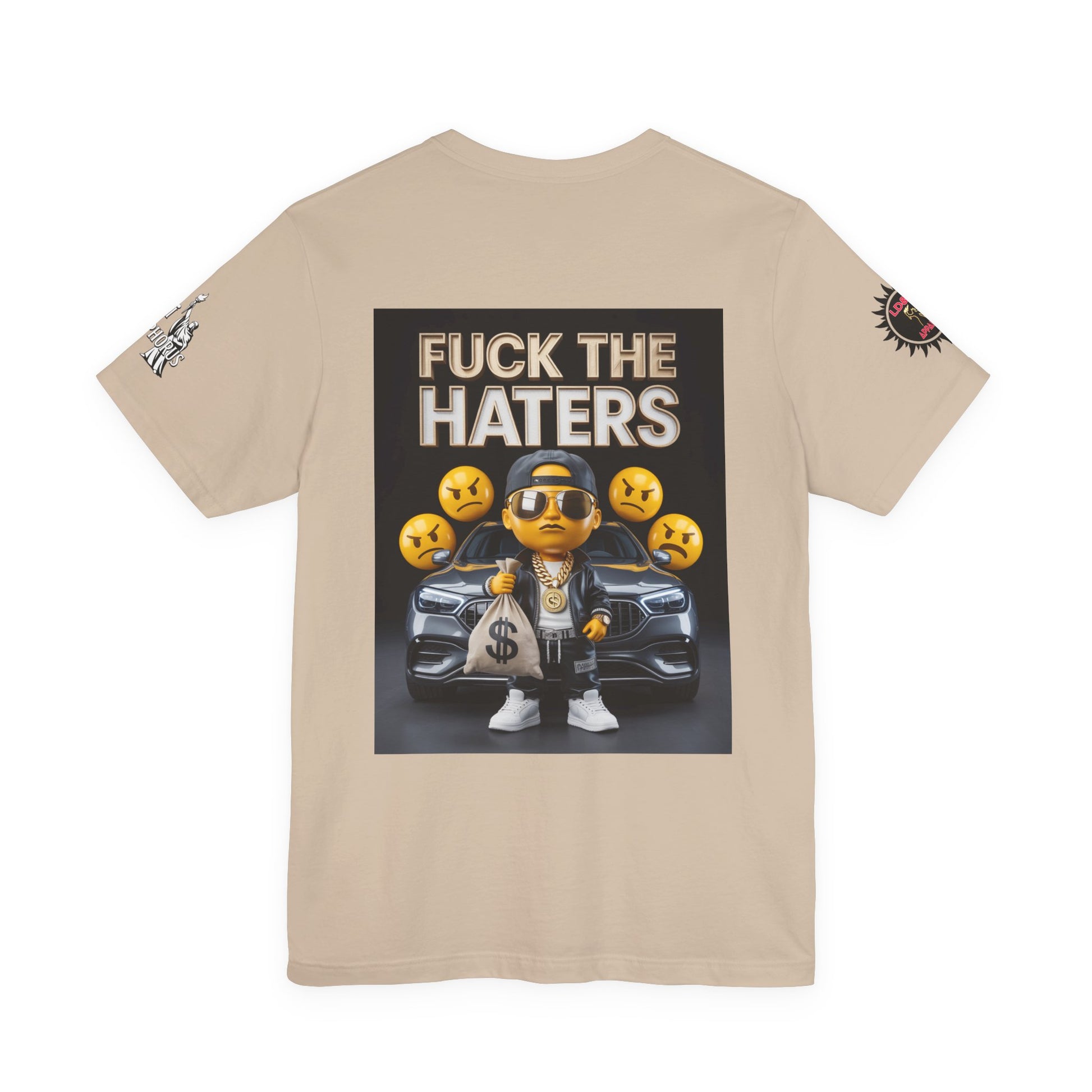 Fuck the Haters Unisex Tee - Bold Graphic Motivational Shirt