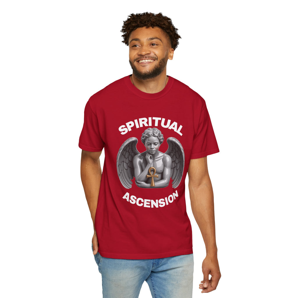 Unisex Garment-Dyed T-shirt - Spiritual Ascension LD&P Apparel Design