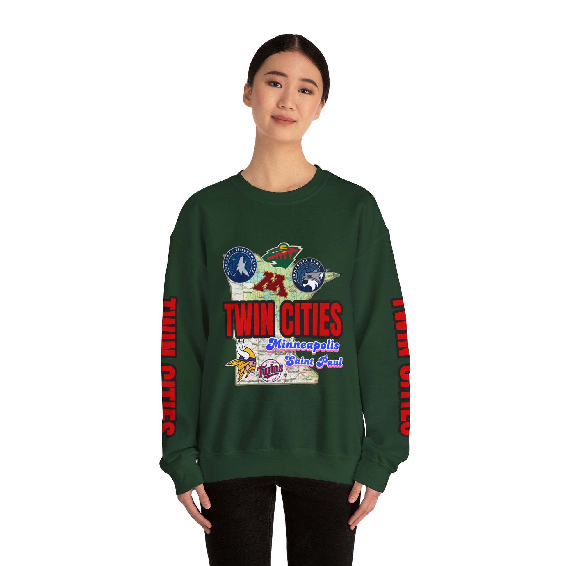 Crewneck Sweatshirt TWIN CITIES Urban Design