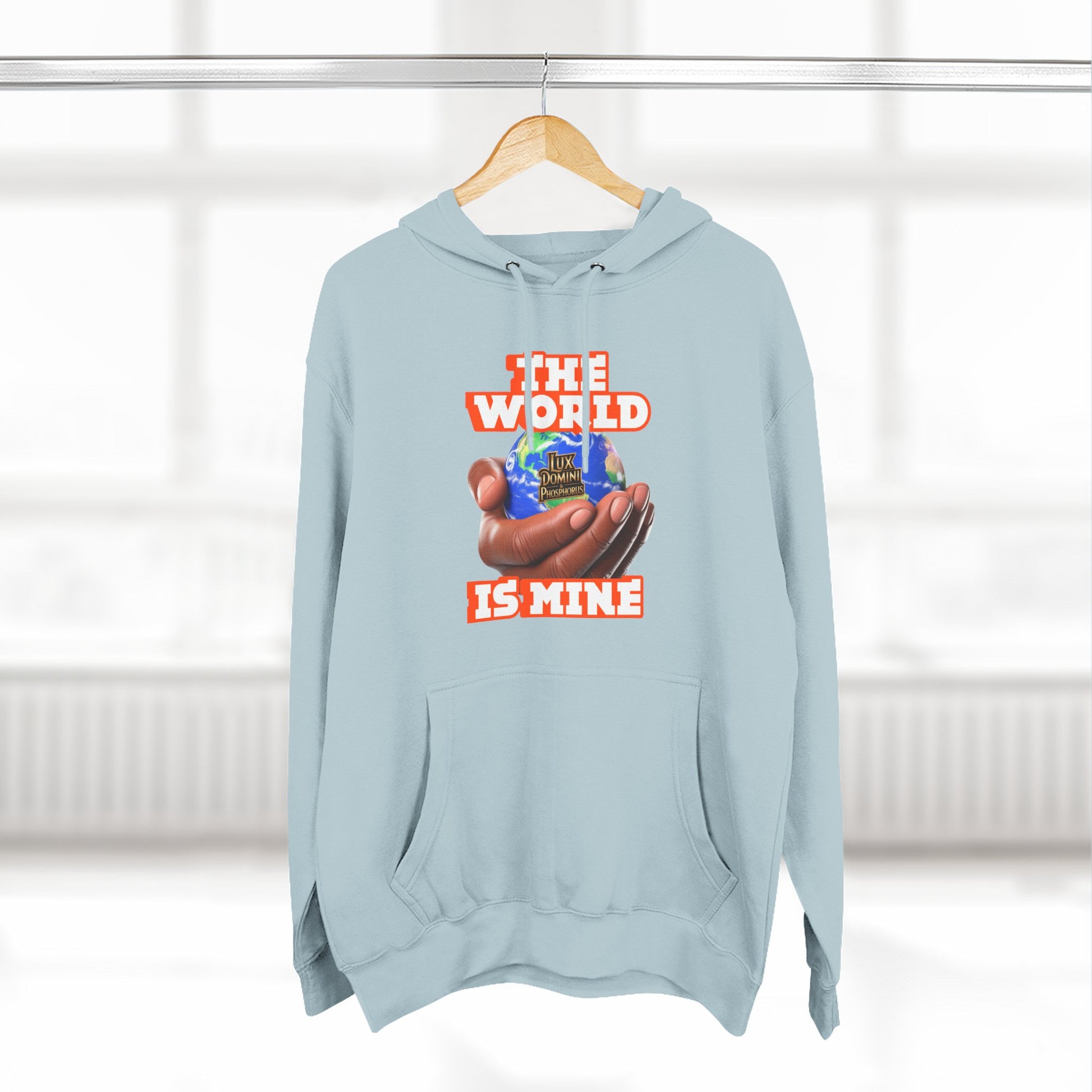 Hoodie - Lux Domini and Phosphorus The World Is Mine Design