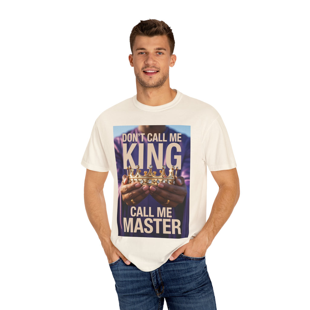 Unisex T-shirt Call Me Master Design