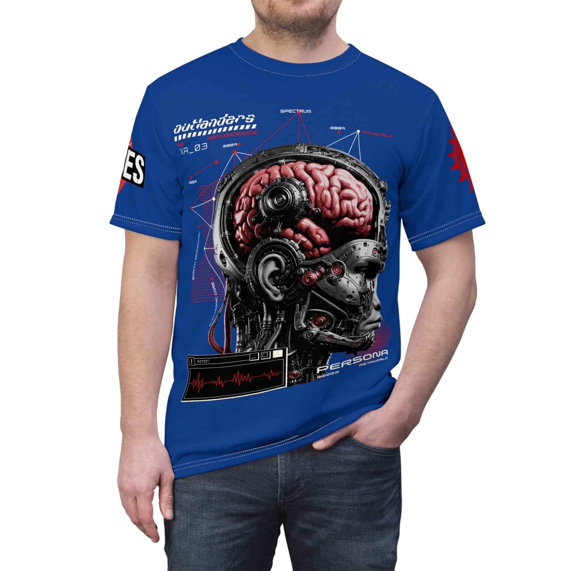 Persona Sci‑Fi Graphic Tee Shirt LD&P APPAREL