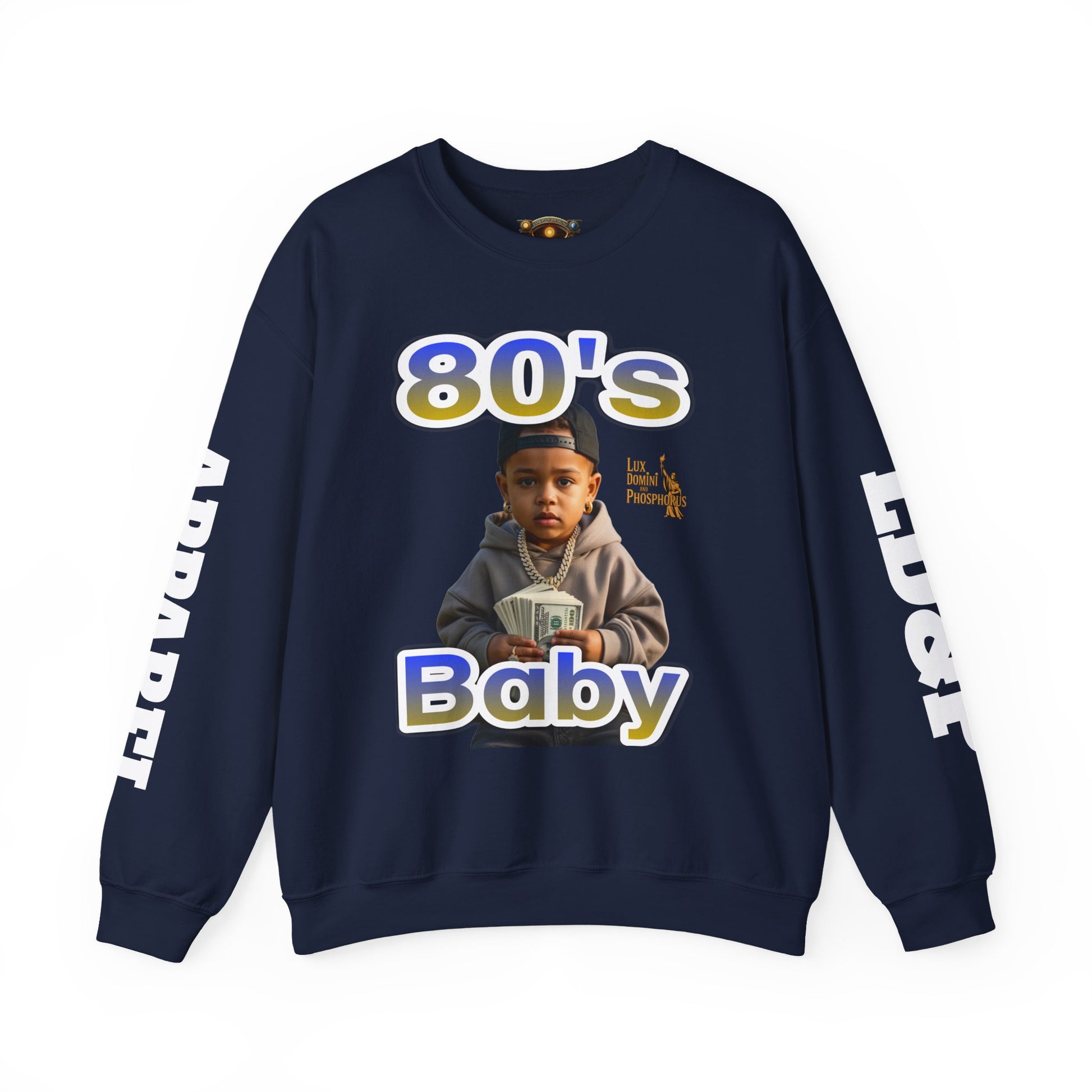 80's Baby Unisex Sweatshirt - LD&P APPAREL