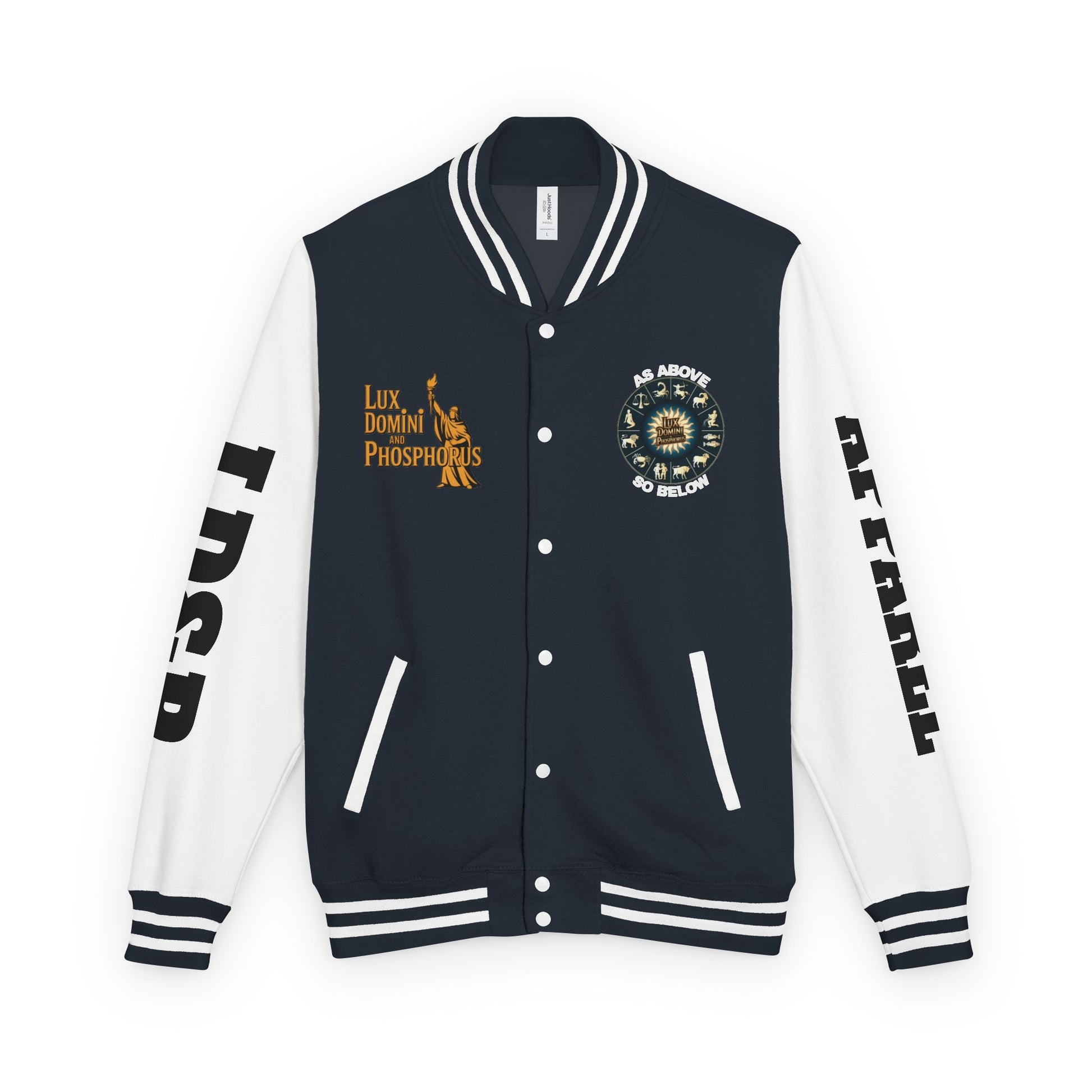 Letterman Jacket - As above so below LD&P APPAREL Design