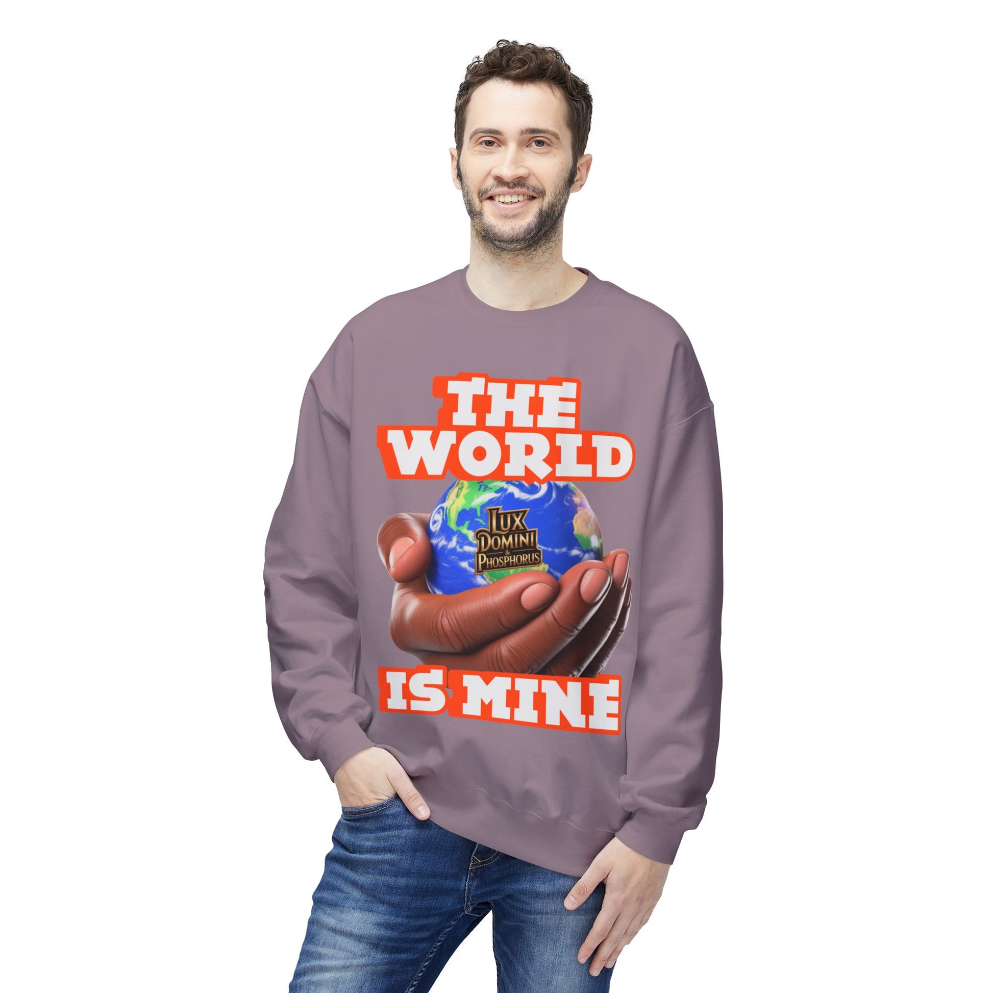 "The World Is Mine" Crewneck Sweatshirt