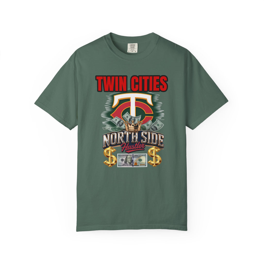 Garment-Dyed T-shirt - TC Northside HUSTLER