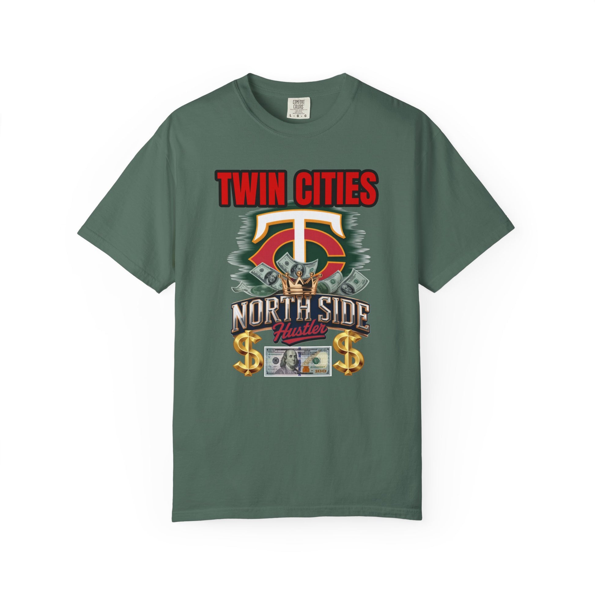 Garment-Dyed T-shirt - TC Northside HUSTLER
