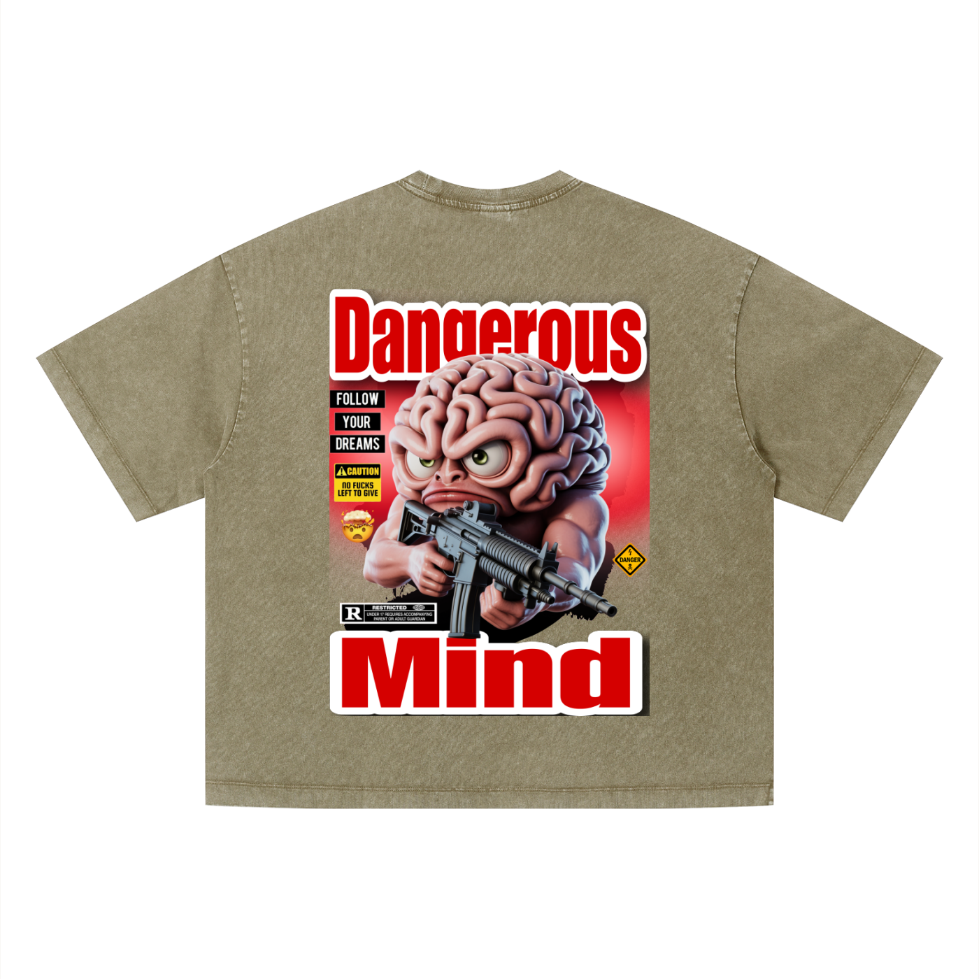 Unisex Vintage Wash Boxy T-Shirt