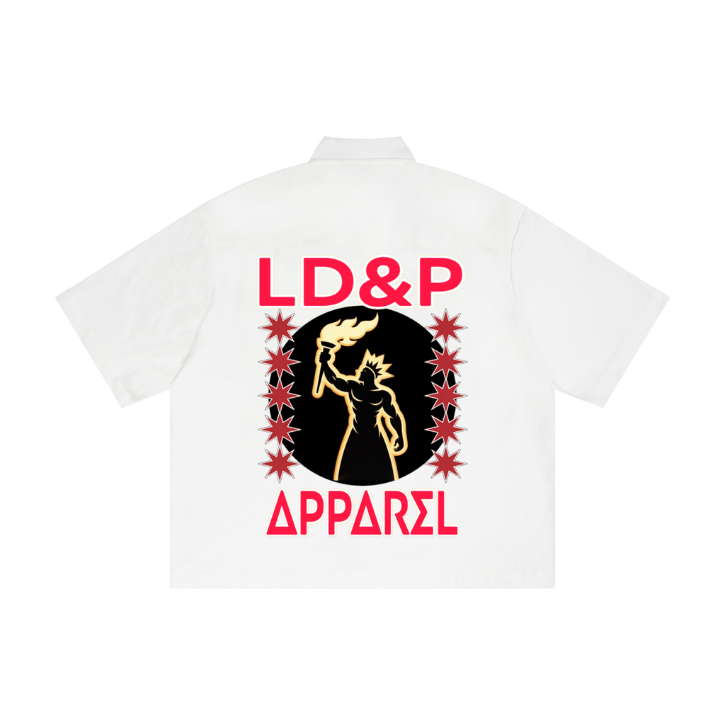 LD&P APPAREL Unisex Boxy Heavyweight Short Sleeve Shirt