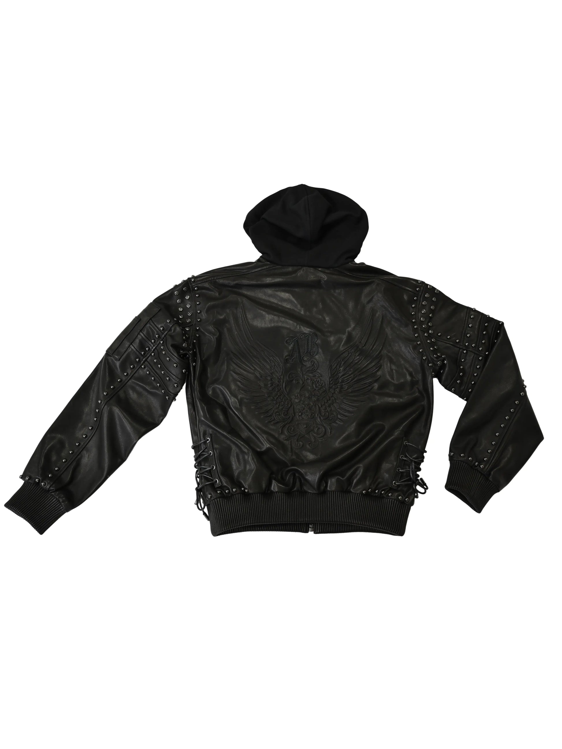 Leather Bomber Jacket