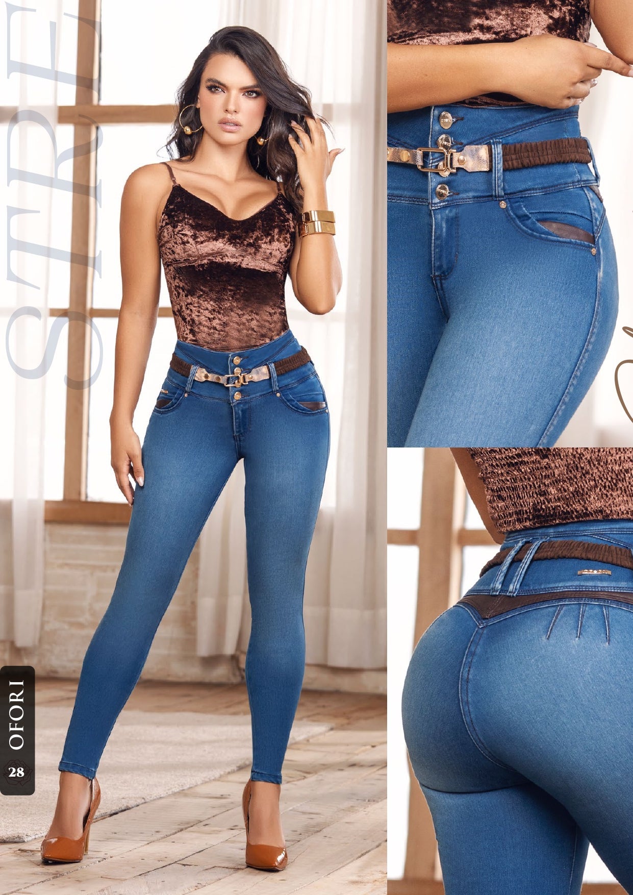 Sammy 100% Authentic Colombian Push Up Jeans