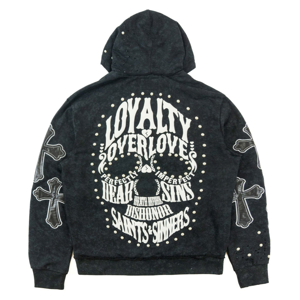 F5710 Loyalty Zip-up Set - Black