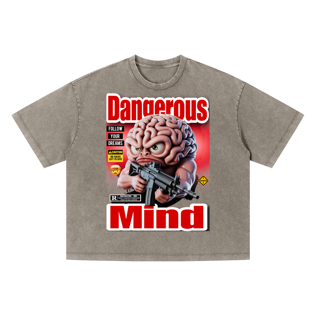 Unisex Vintage Wash Boxy T-Shirt