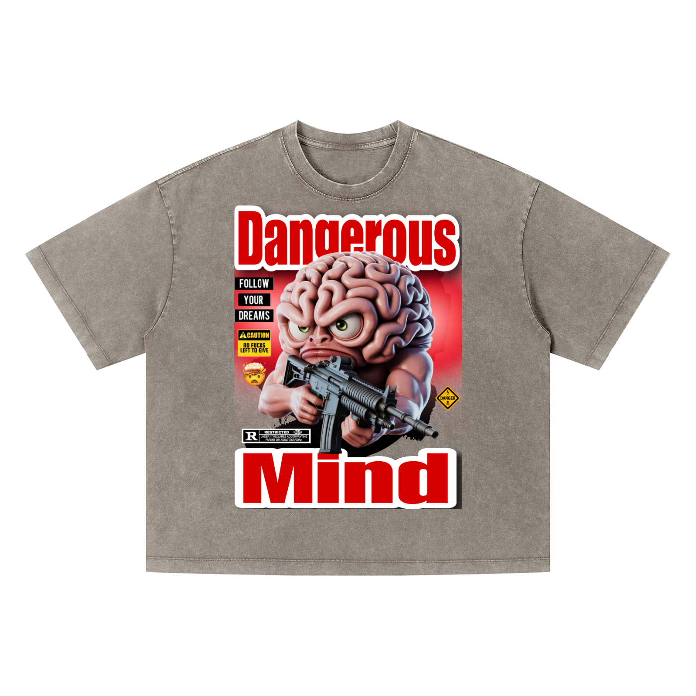 Unisex Vintage Wash Boxy T-Shirt