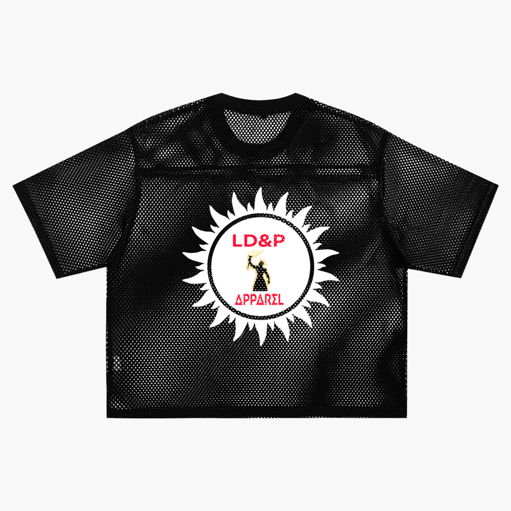 See-through Boxy Net  LD&P APPAREL  T-Shirt