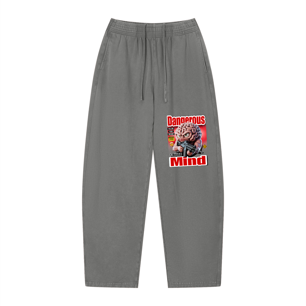Unisex Vintage Wash Loose Sweatpants