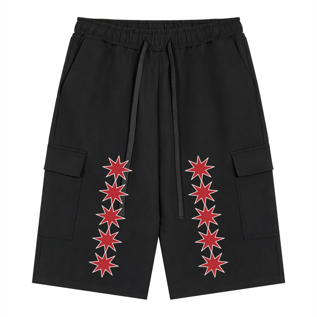 LD&P  APPAREL  Drawstring Cargo Shorts